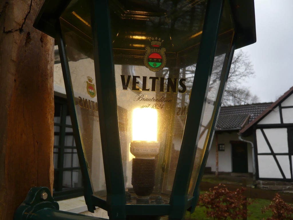 Dem durstigen Radler brennt immer irendwo ein Veltins-Licht.